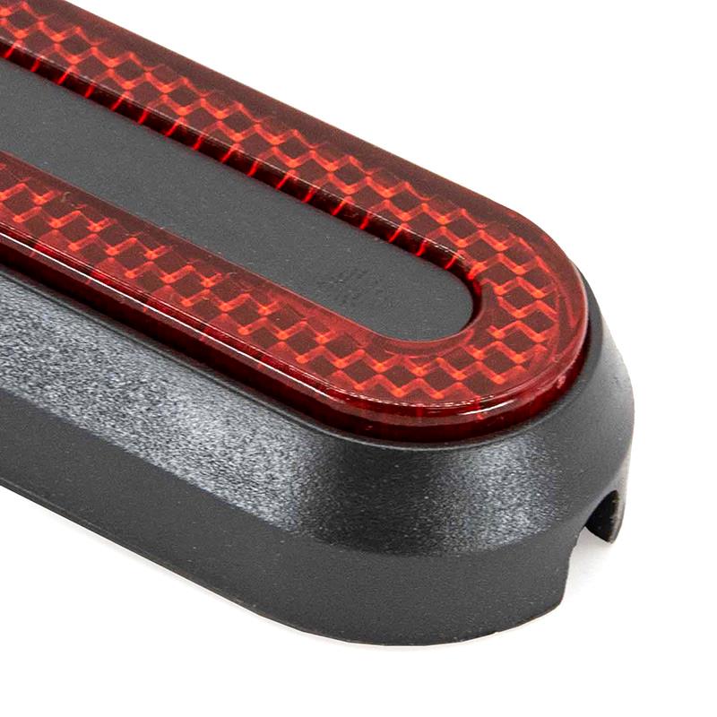 Catadióptrico negro con reflector rojo para Xiaomi - RuedaQrueda