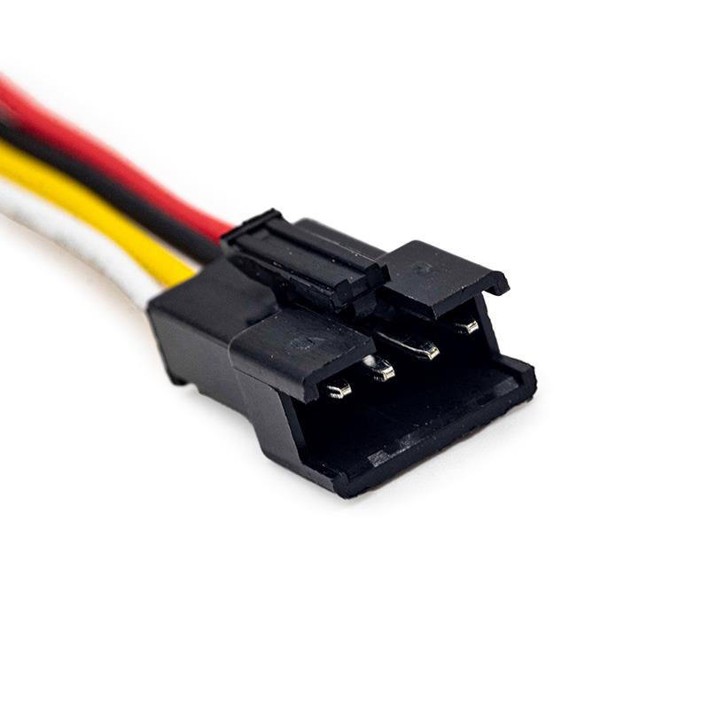 Conector con cable 22AWG SM 3 pin - 5F/5M - RuedaQrueda