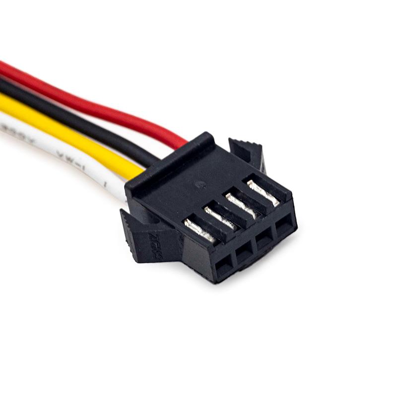 Conector con cable 22AWG SM 3 pin - 5F/5M - RuedaQrueda