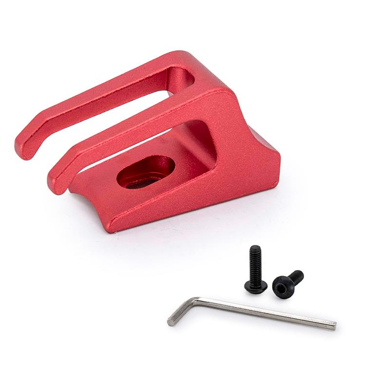 Gancho doble metálico rojo para Xiaomi - RuedaQrueda