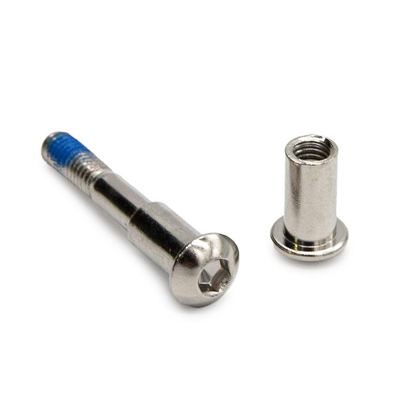 Pasador 8/M6x50mm plata para mástil Xiaomi M365 - RuedaQrueda