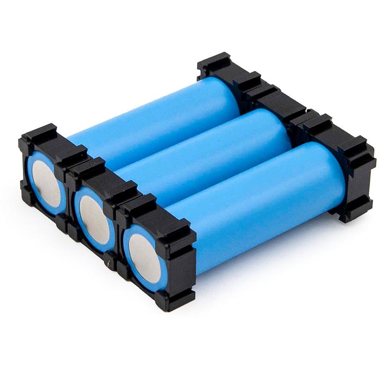 Soporte baterías 18650 1x1 - 10 uds - RuedaQrueda