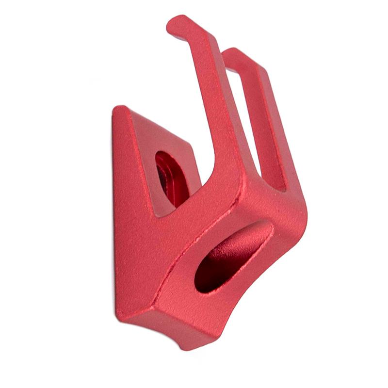 Gancho doble metálico rojo para Xiaomi - RuedaQrueda