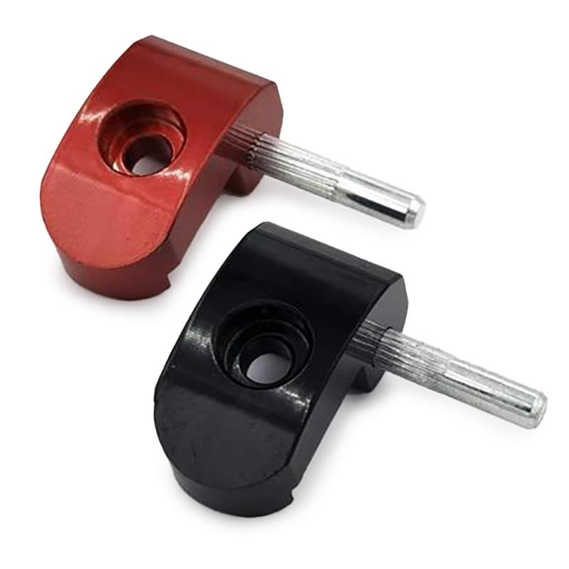 Uña de acero inox negra con pasador 5mm para Xiaomi - RuedaQrueda