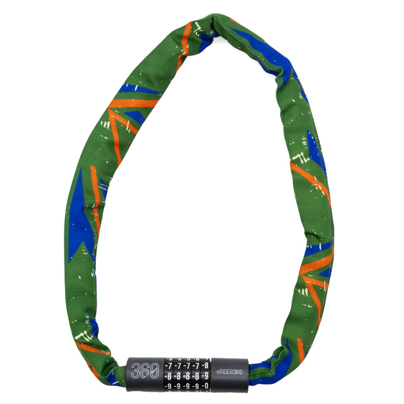 Candado de contraseña EWLK022 funda tela multicolor - RuedaQrueda