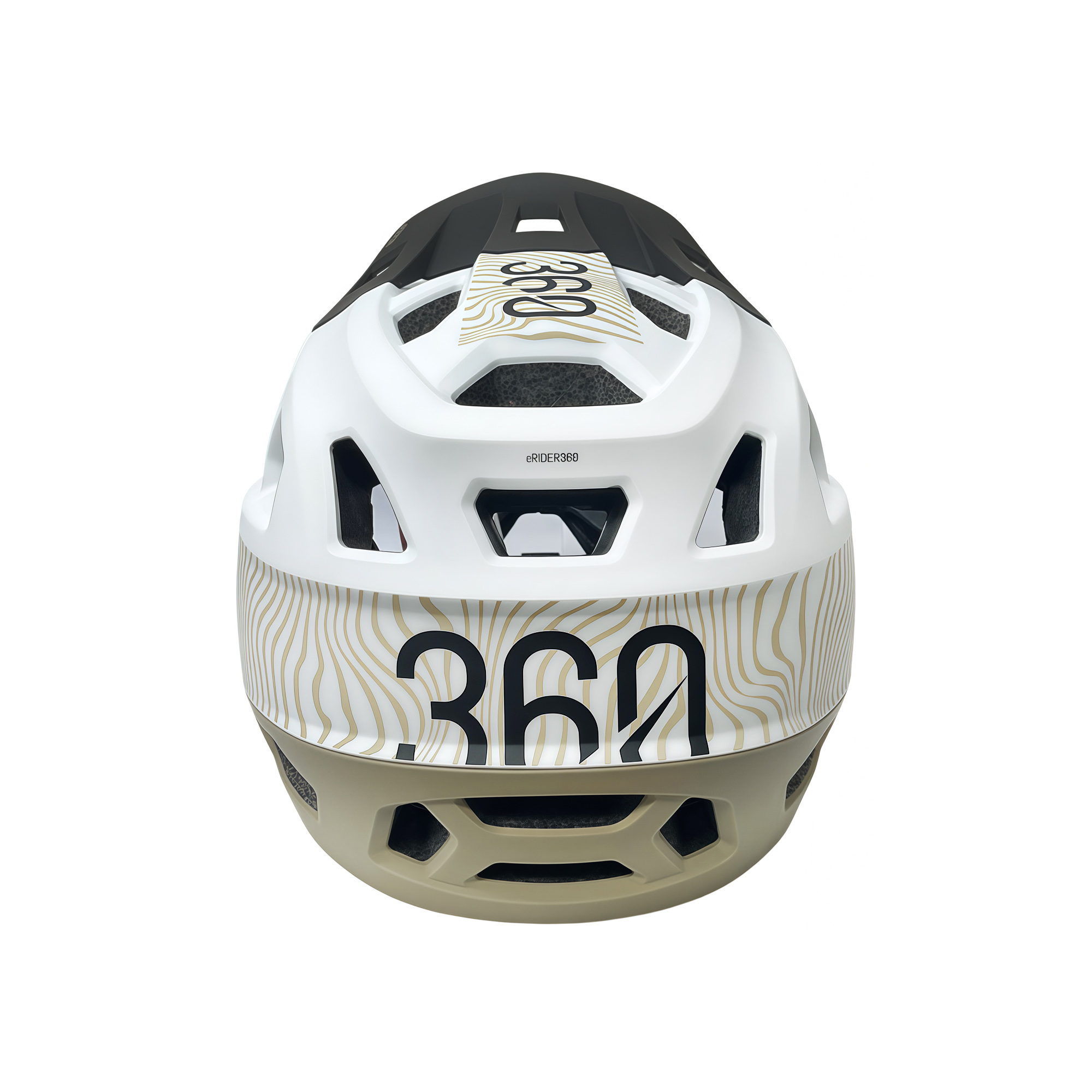Casco INTEGRA Sport blanco - verde militar L - RuedaQrueda