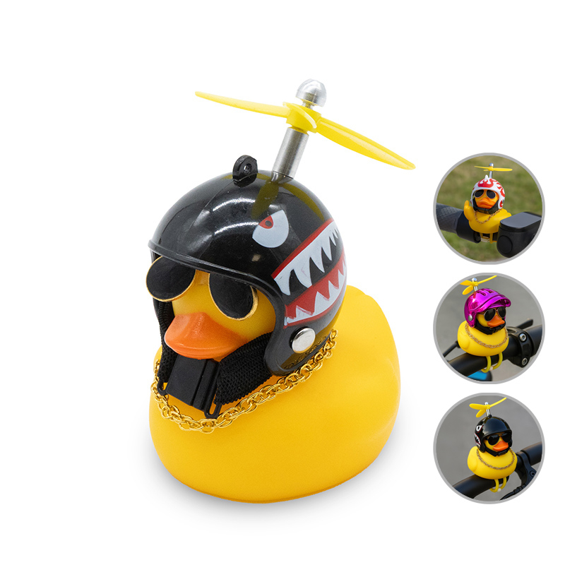 PTO-010 Pato casco hélice tiburón - RuedaQrueda
