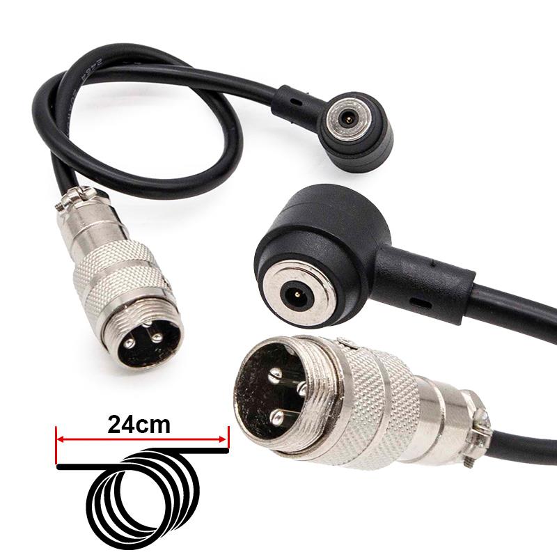 Adaptador aéreo GX16 a GTC8 para MI4 pro - RuedaQrueda