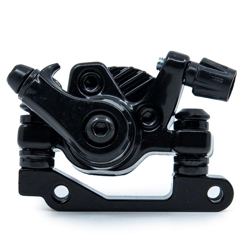 Pinza de freno CT002-M01 mecánica R 50mm negra delantera para kukirin G2 Pro/Max [Kugoo] - RuedaQrueda