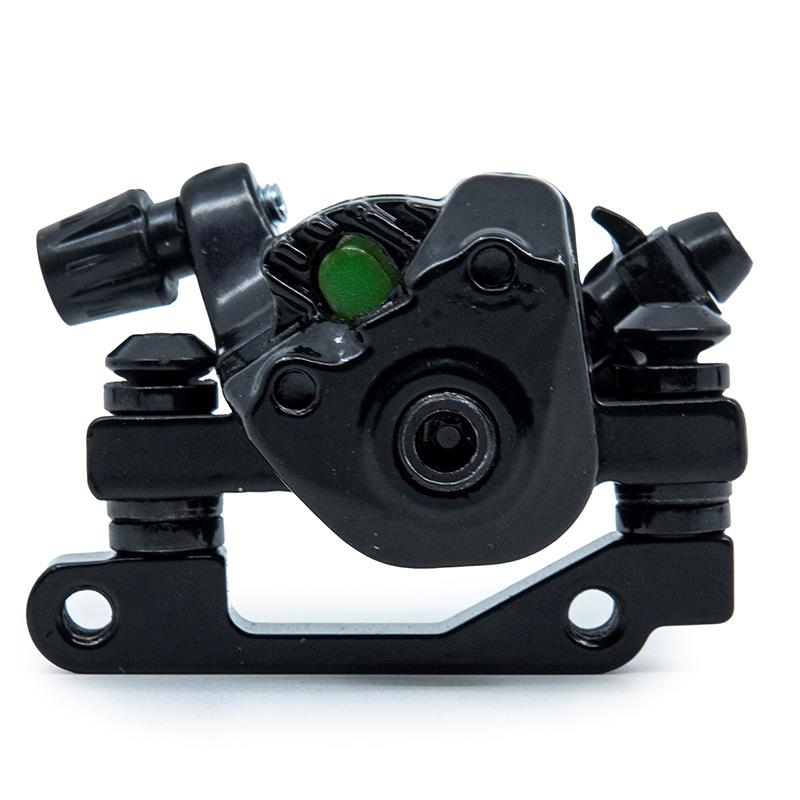 Pinza de freno CT002-M01 mecánica R 50mm negra delantera para kukirin G2 Pro/Max [Kugoo] - RuedaQrueda