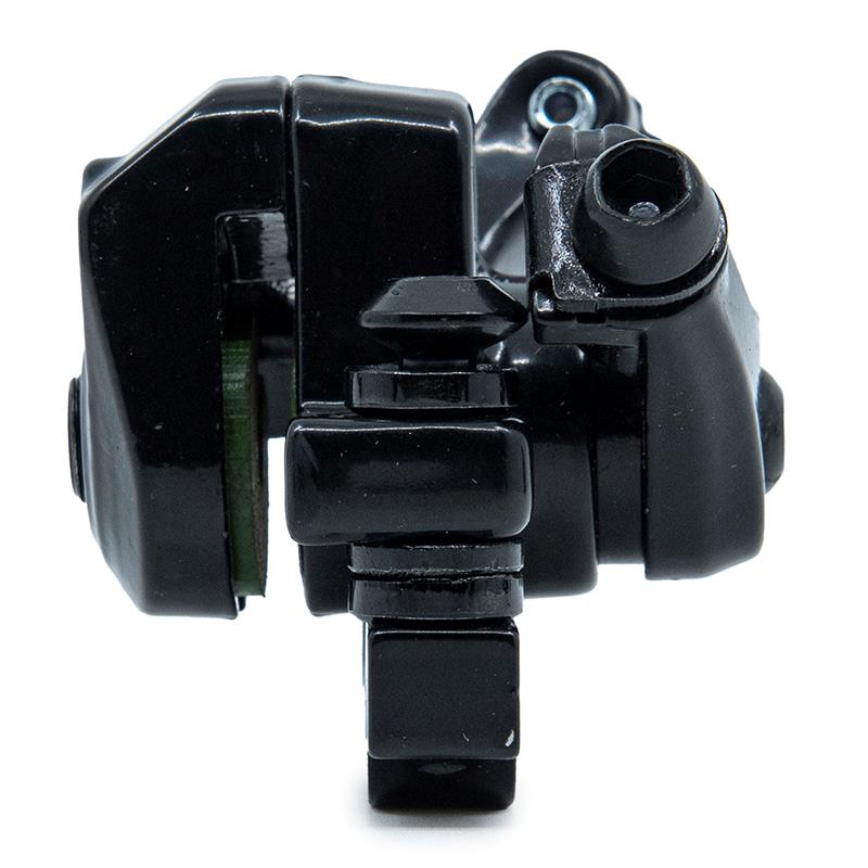 Pinza de freno CT002-M01 mecánica R 50mm negra delantera para kukirin G2 Pro/Max [Kugoo] - RuedaQrueda