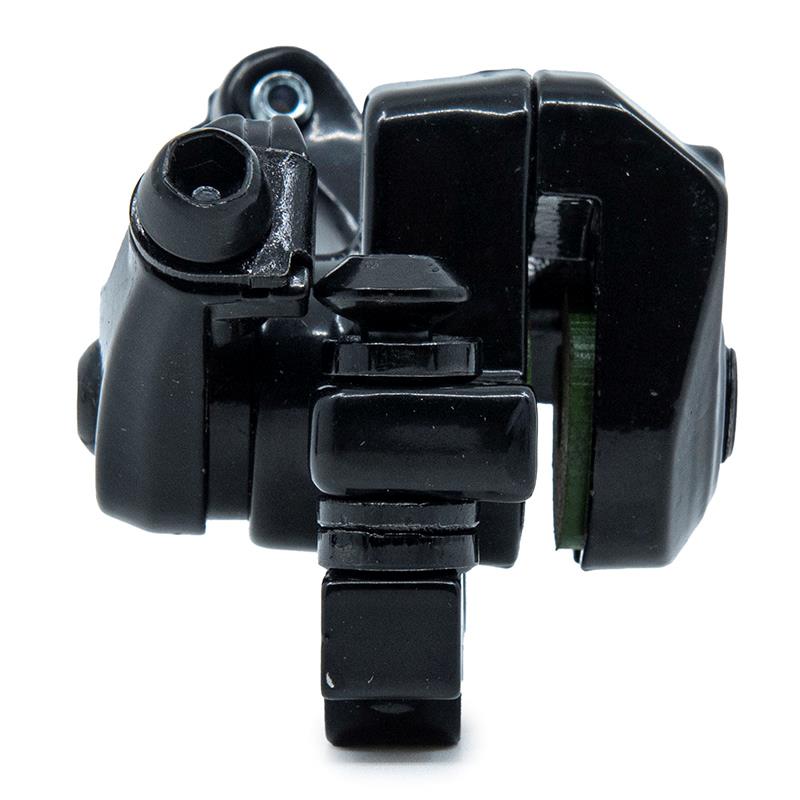 Pinza de freno CT002-M02 mecánica L 50mm negra trasera para kukirin G2 Pro/Max [Kugoo] - RuedaQrueda