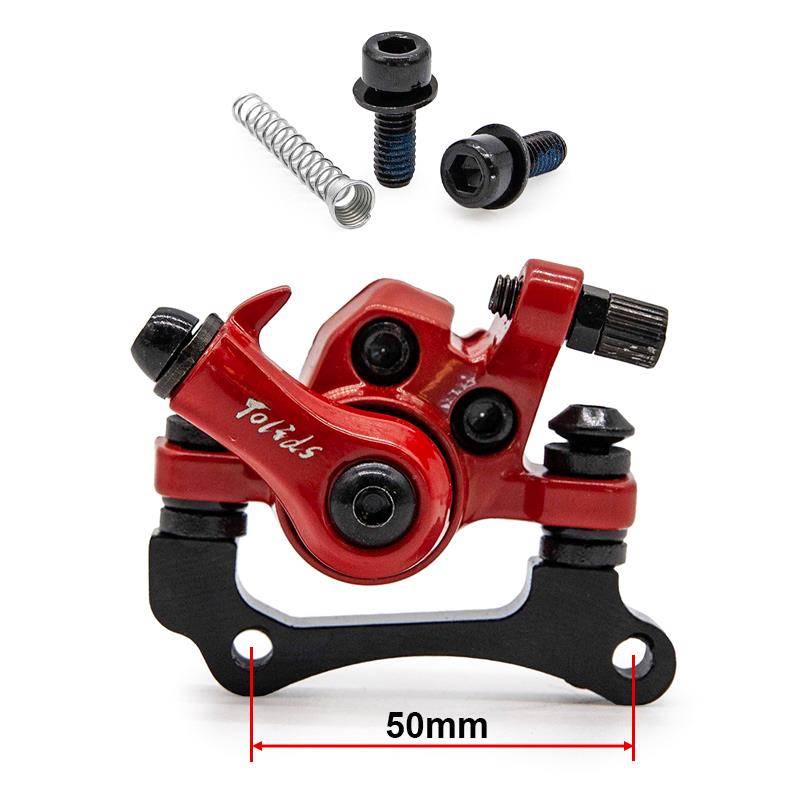 Pinza de freno CT005-M02 mecánica R 50mm roja [Tolids] - RuedaQrueda