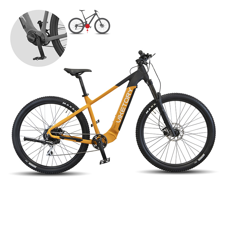 ROKTAR +Plus ebike MTB Naranja/Negra - RuedaQrueda