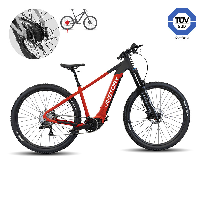 ROKTAR ebike MTB Roja/Negra - RuedaQrueda