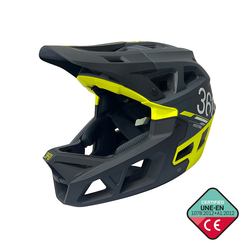 Casco INTEGRA Sport negro - verde L - RuedaQrueda