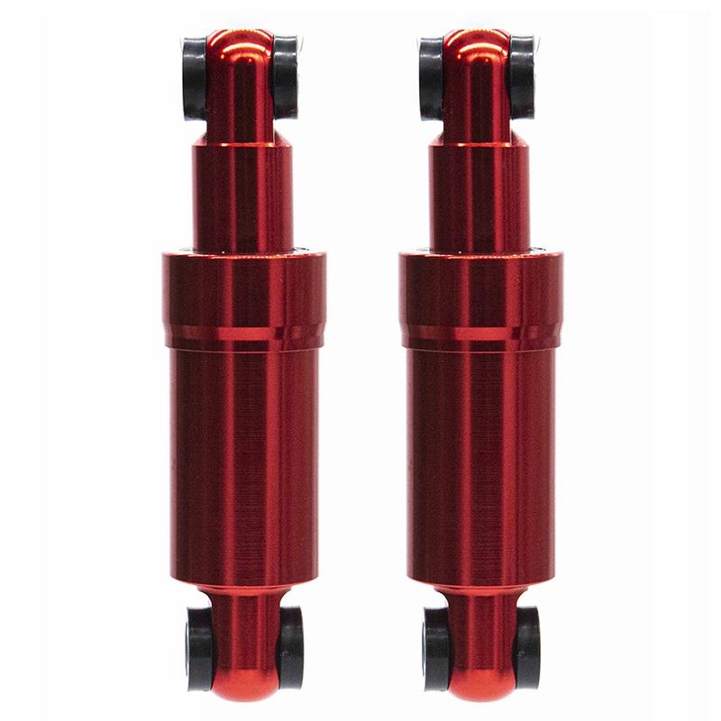 Suspension arrière rouge 120mm - 2 pcs.