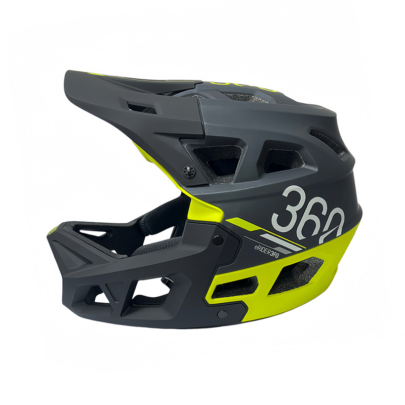 Casco INTEGRA Sport negro - verde M - RuedaQrueda