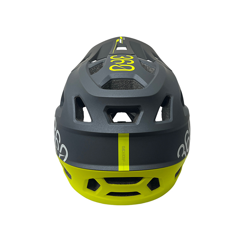 Casco INTEGRA Sport negro - verde M - RuedaQrueda