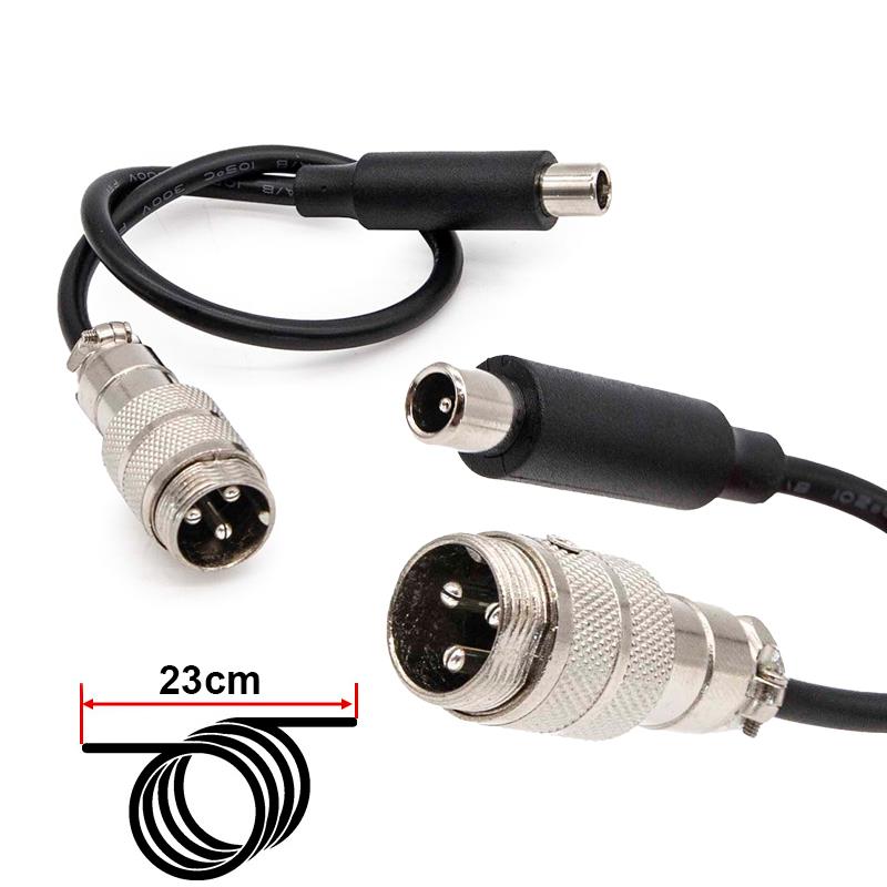 Adaptador aéreo GX16 a DC8 para Xiaomi