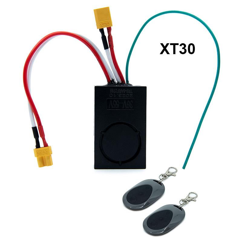 Alarma 36-48V conector XT30 para patinete eléctrico - RuedaQrueda