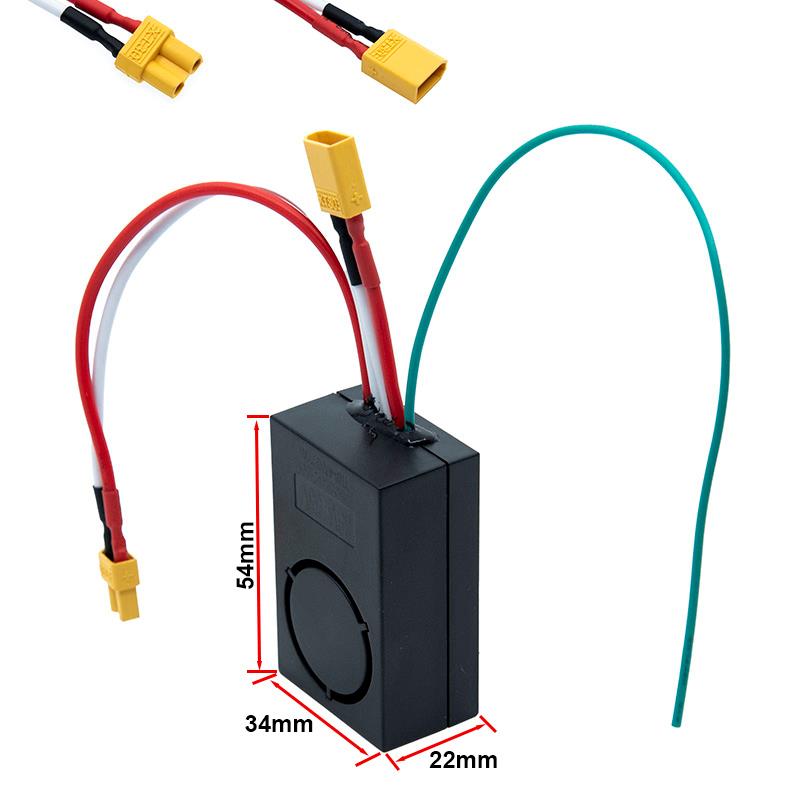 Alarma 36-48V conector XT30 para patinete eléctrico - RuedaQrueda