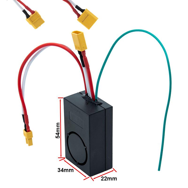 Alarma 36-48V conector XT60 para patinete eléctrico - RuedaQrueda