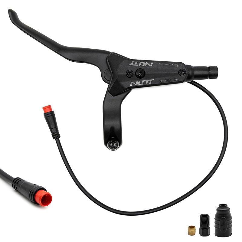 Maneta de freno L hidráulica negra Nutt A5-D - RuedaQrueda