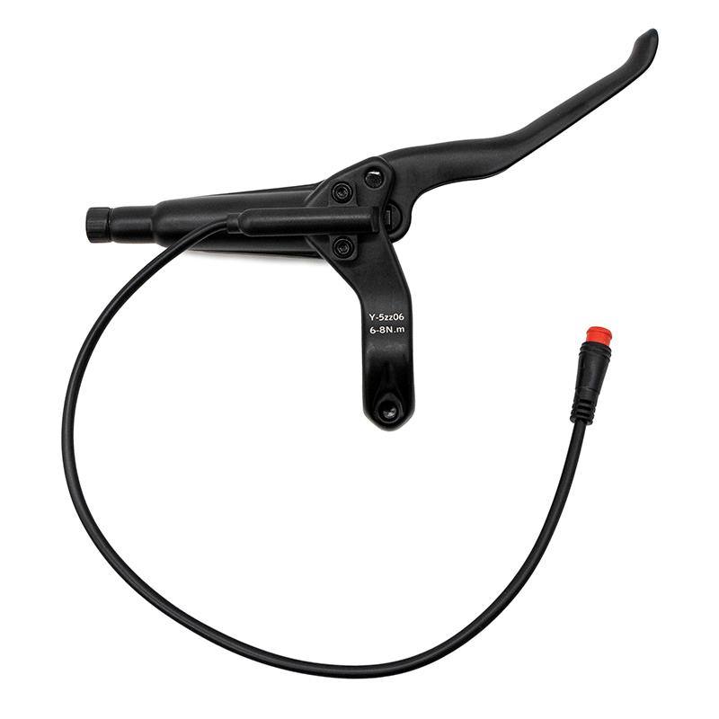 Maneta de freno L hidráulica negra Nutt A5-D - RuedaQrueda