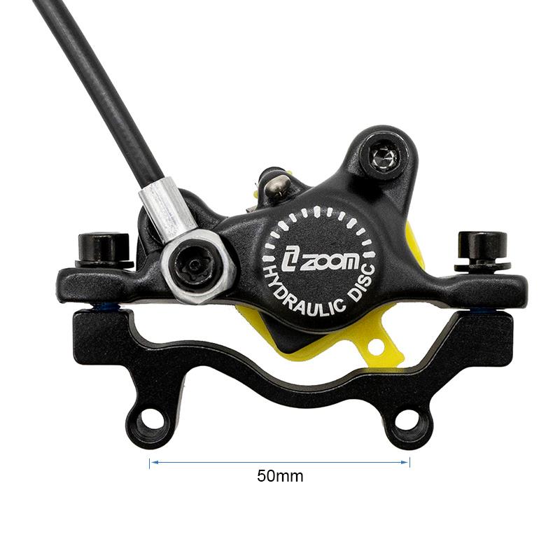 Pinza de freno trasera L hidráulica negro ZOOM CR3 - RuedaQrueda