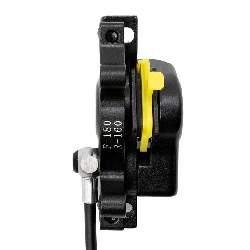 Pinza de freno trasera L hidráulica negro ZOOM CR3 - RuedaQrueda