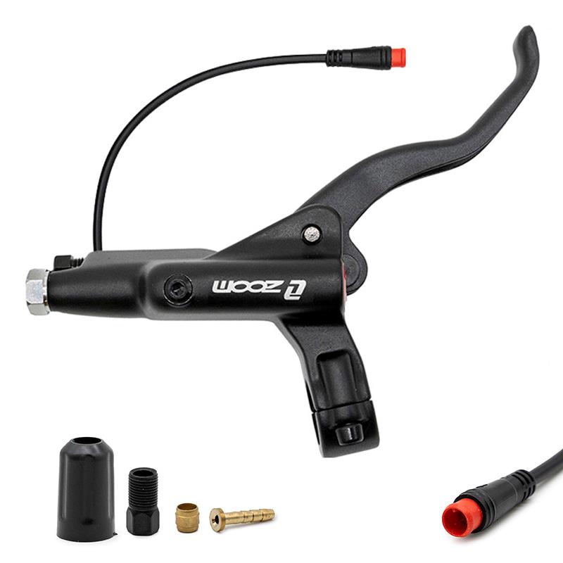 Maneta de freno R hidráulica negra ZOOM CR3 - RuedaQrueda