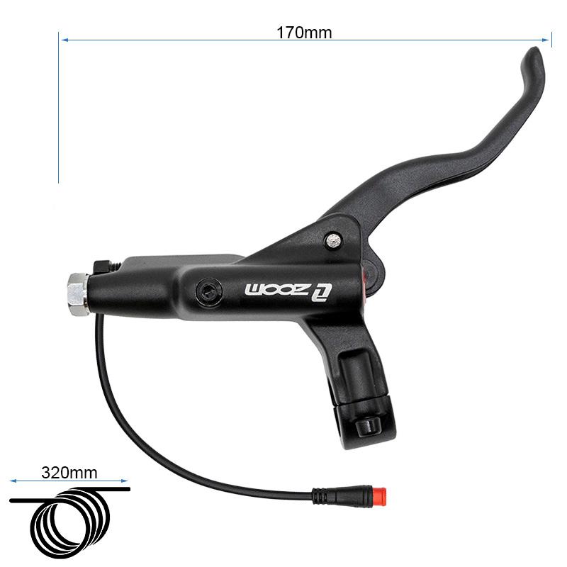 Maneta de freno R hidráulica negra ZOOM CR3 - RuedaQrueda