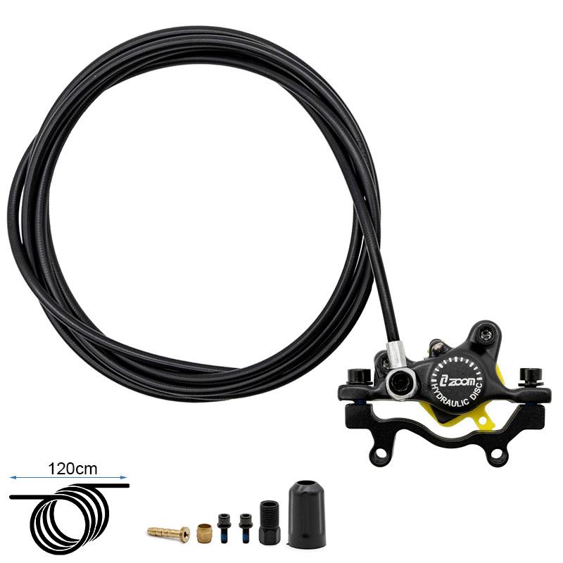 Pinza de freno L hidráulica negra ZOOM CR3 delantero L - RuedaQrueda