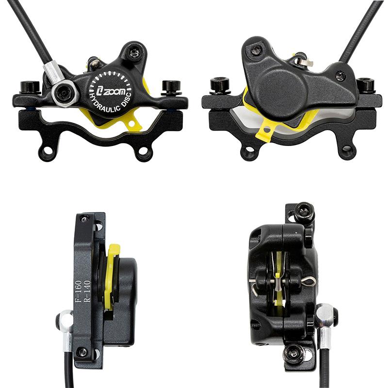 Pinza de freno L hidráulica negra ZOOM CR3 delantero L - RuedaQrueda