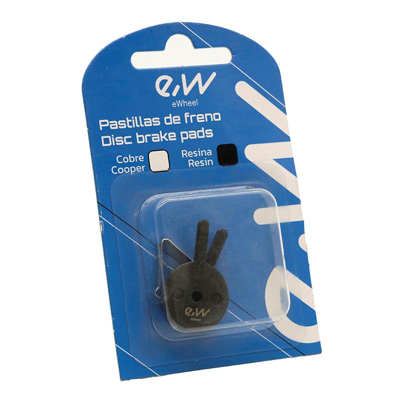 Pastilla de freno CT008-R de resina redonda con tetón - RuedaQrueda