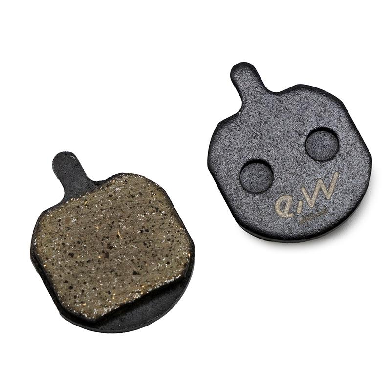 Pastilla de freno RT005-R de resina cuadrada con tetón - RuedaQrueda