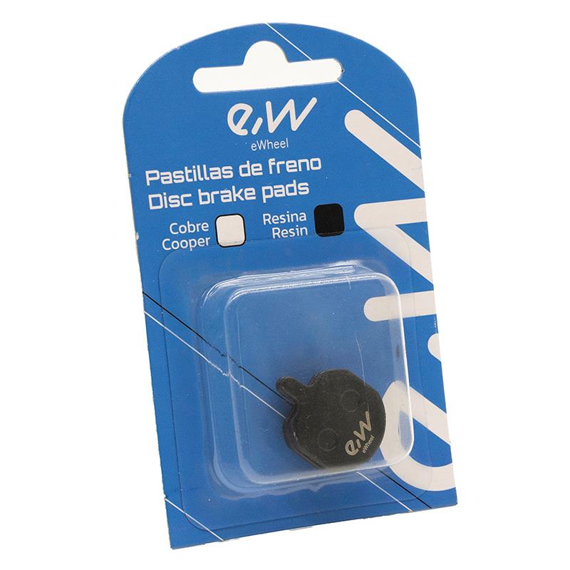 Pastilla de freno RT005-R de resina cuadrada con tetón - RuedaQrueda