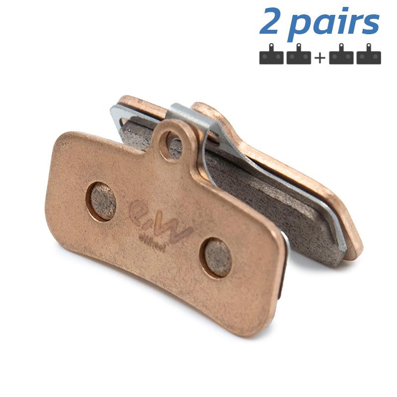 Pastilla de freno RT007-S sinterizada para Shimano saint M810/M820 - Juego de 2 - RuedaQrueda