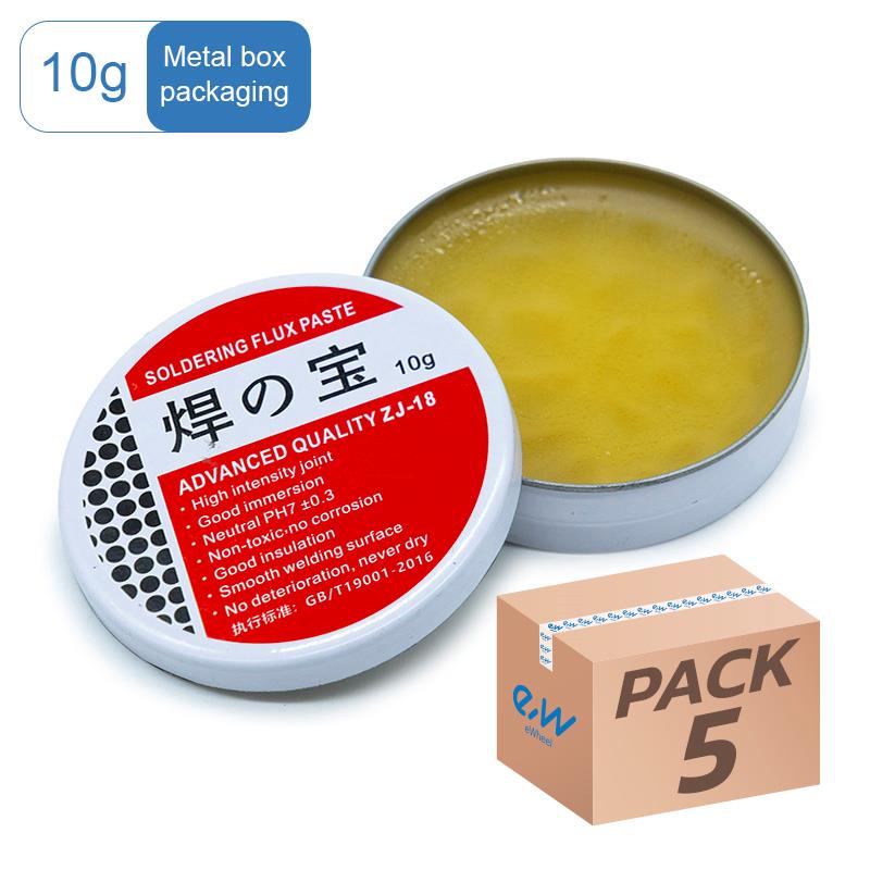 Flux (decapante) para soldaduras 10g - 5pcs - RuedaQrueda