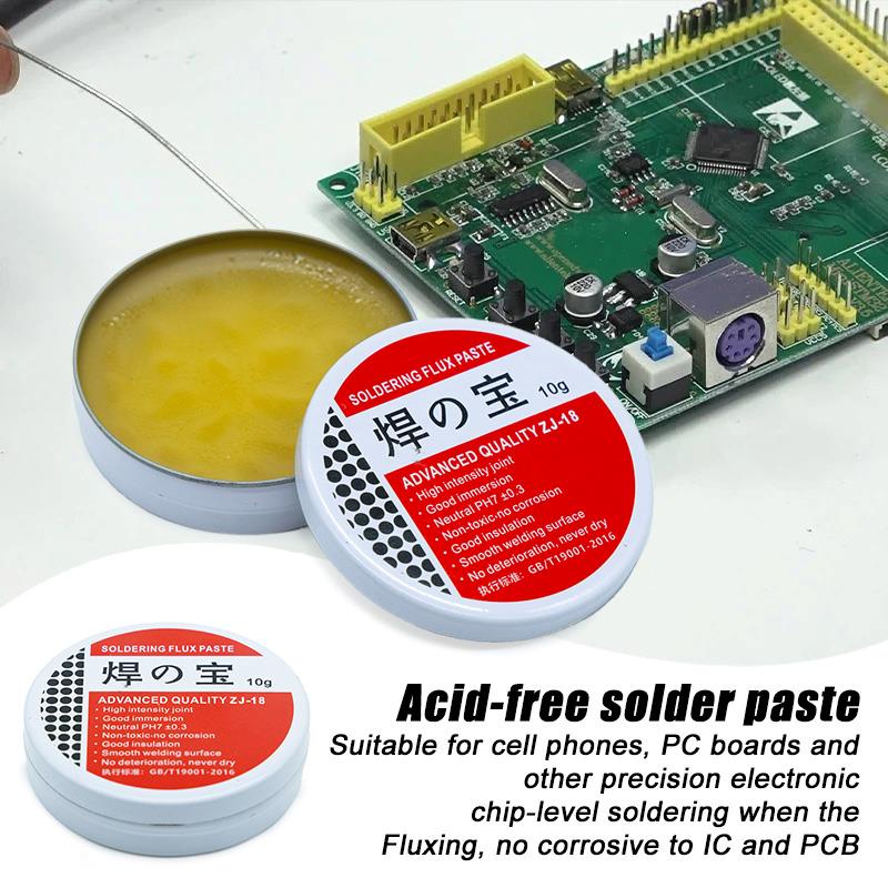 Flux (decapante) para soldaduras 10g - 5pcs - RuedaQrueda