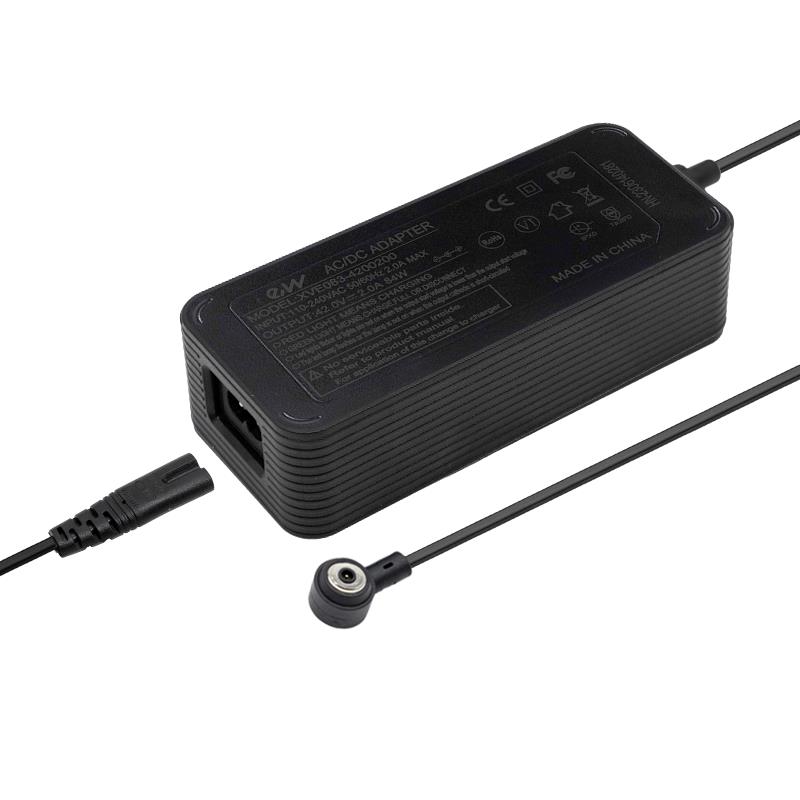 Cargador Premium 36V (salida 42v) 2A - GTC 8mm magnético para Mi4 pro (1st Gen) - RuedaQrueda