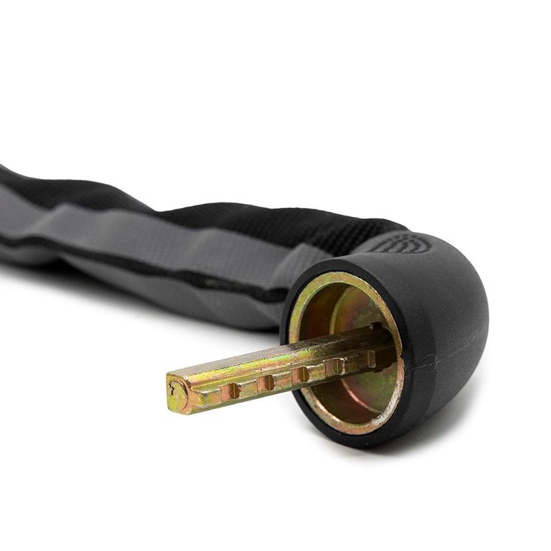 Candado EWLK017 de cadena con funda reflectante - RuedaQrueda