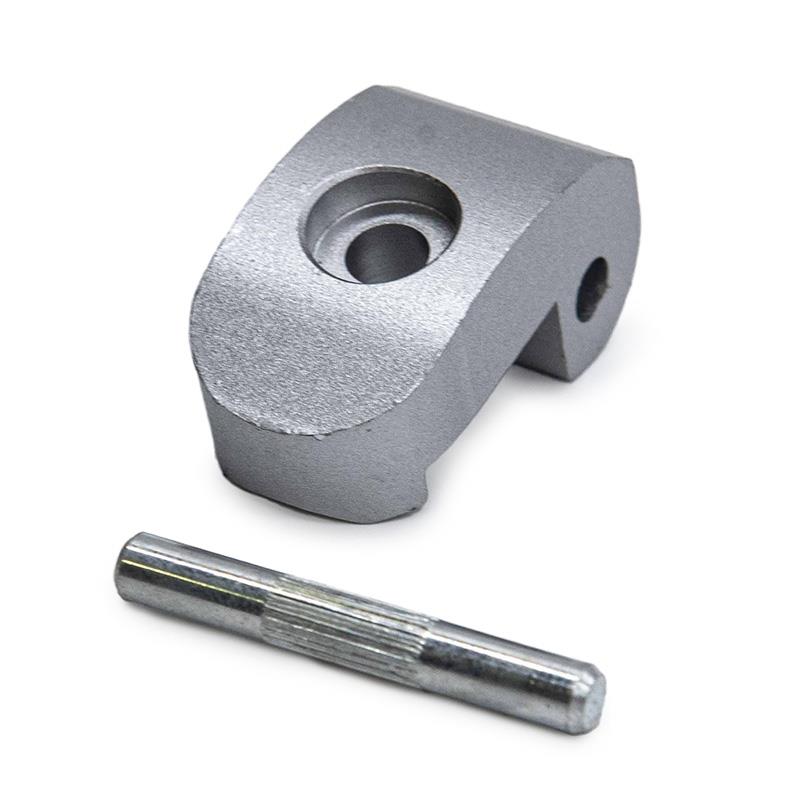 Uña de aluminio plata con pasador 5mm para Xiaomi - RuedaQrueda