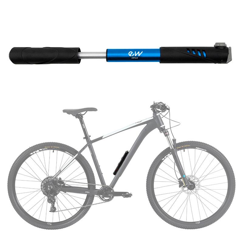 Inflador manual azul - - RuedaQrueda