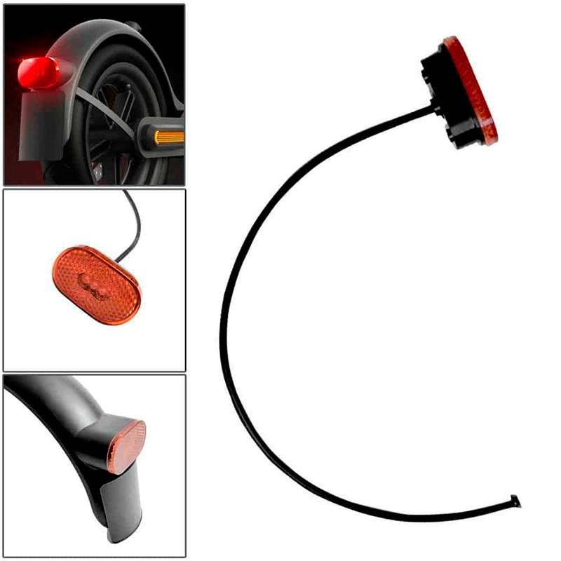 Luz trasera guardabarros 5-12V para Xiaomi 1S, Essential, Pro2 y MI3 - 10uds - RuedaQrueda