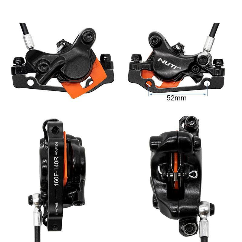 Kit 2 Freno hidráulico negro A5-D Delant - RuedaQrueda