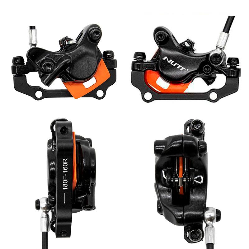 Kit 3 Freno hidráulico negro A5-D Trasero [Nutt] - RuedaQrueda