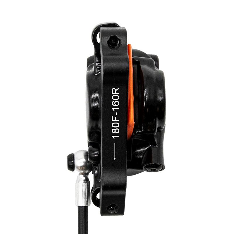 Kit 3 Freno hidráulico negro A5-D Trasero [Nutt] - RuedaQrueda