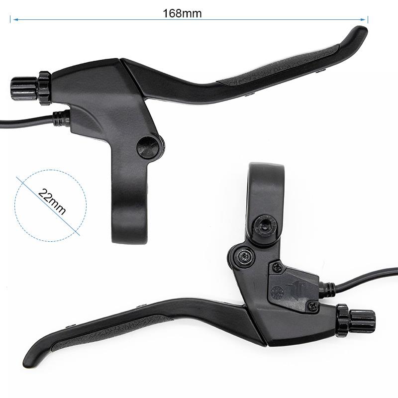 Maneta de freno con sensor y tensor R y L - Conector waterproof - RuedaQrueda